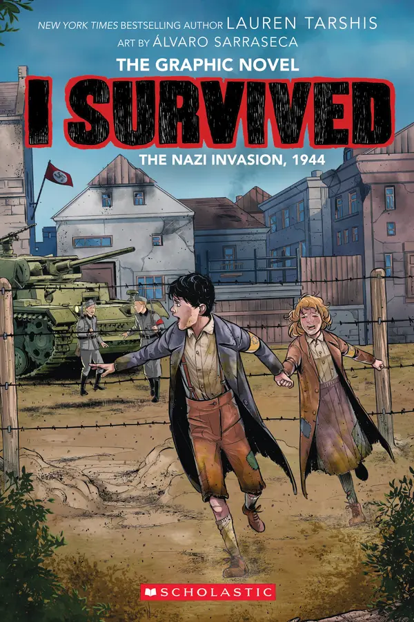 I Survived the Nazi Invasion, 1944 (I Survived Graphic Novel #3) by Álvaro Sarraseca cover