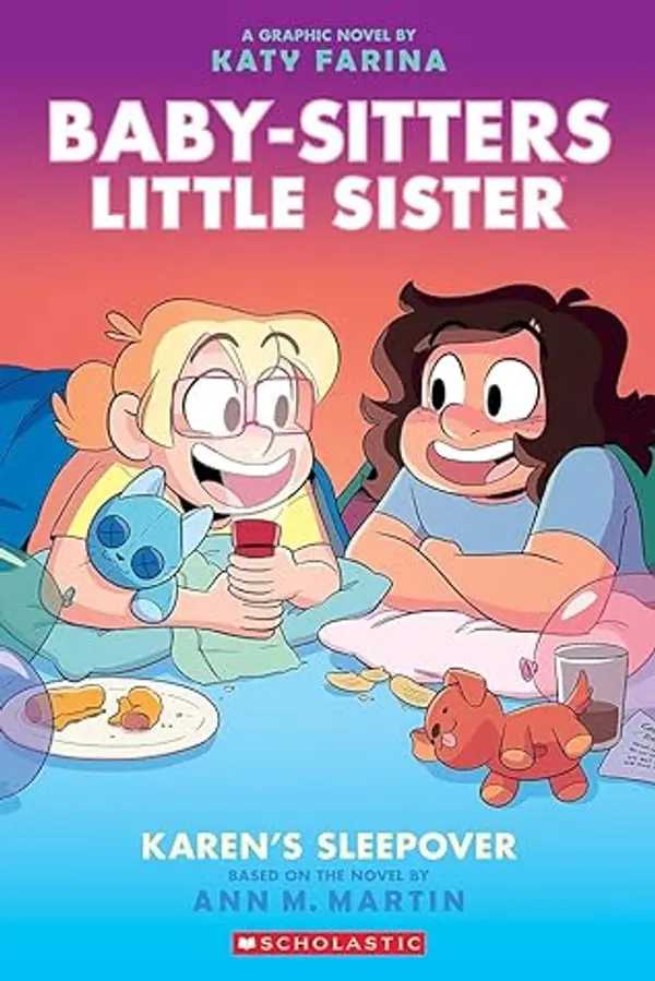 Karen's Sleepover (Baby-Sitters Little Sister Graphic Novels #8) by Katy Farina cover