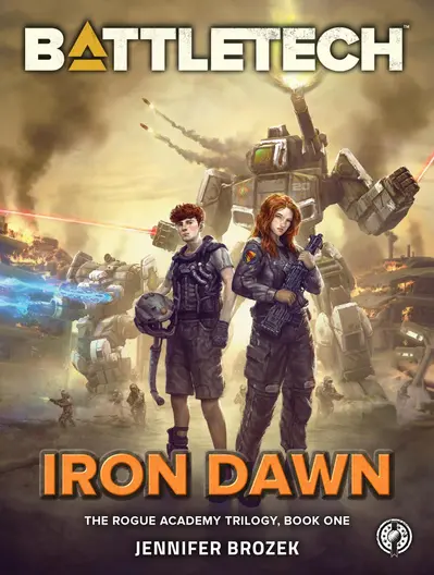 BattleTech: Iron Dawn (The Rogue Academy Trilogy, Book One) book cover