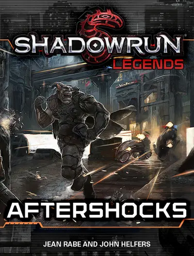 Shadowrun Legends: Aftershocks book cover