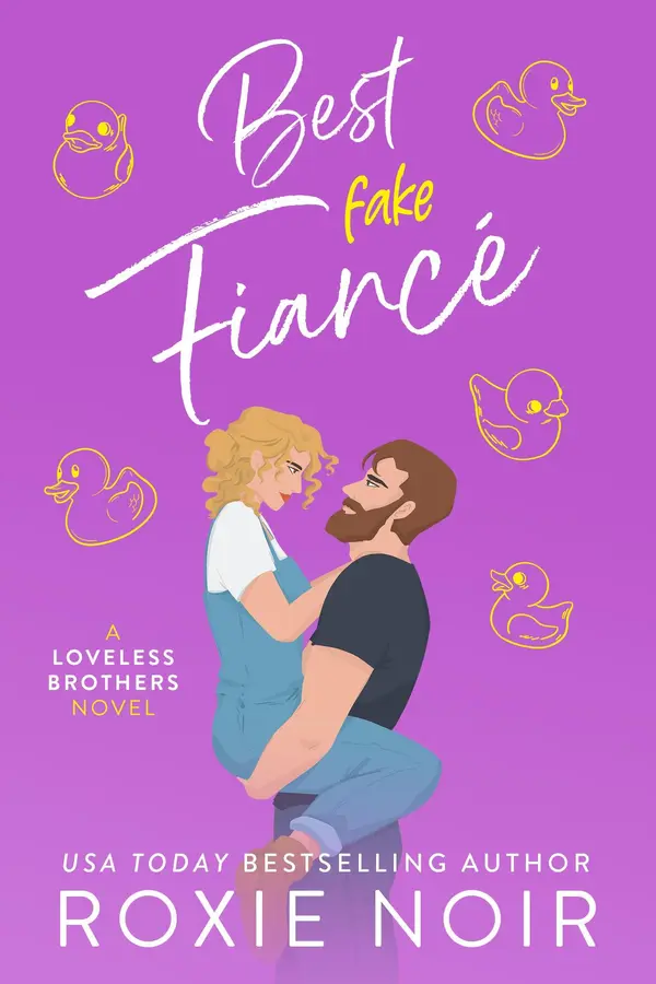 Best Fake Fiancé: A Single Dad Romance by Roxie Noir cover