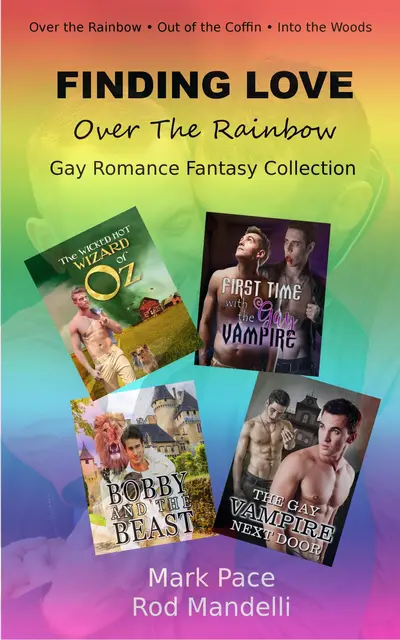 Finding Love Over The Rainbow Gay Romance Fantasy Collection book cover