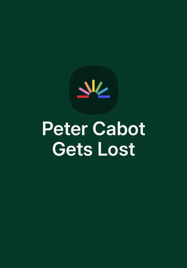 Peter Cabot Gets Lost by Cat Sebastian cover