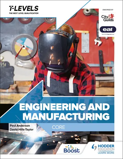 Engineering and Manufacturing T Level: Core book cover