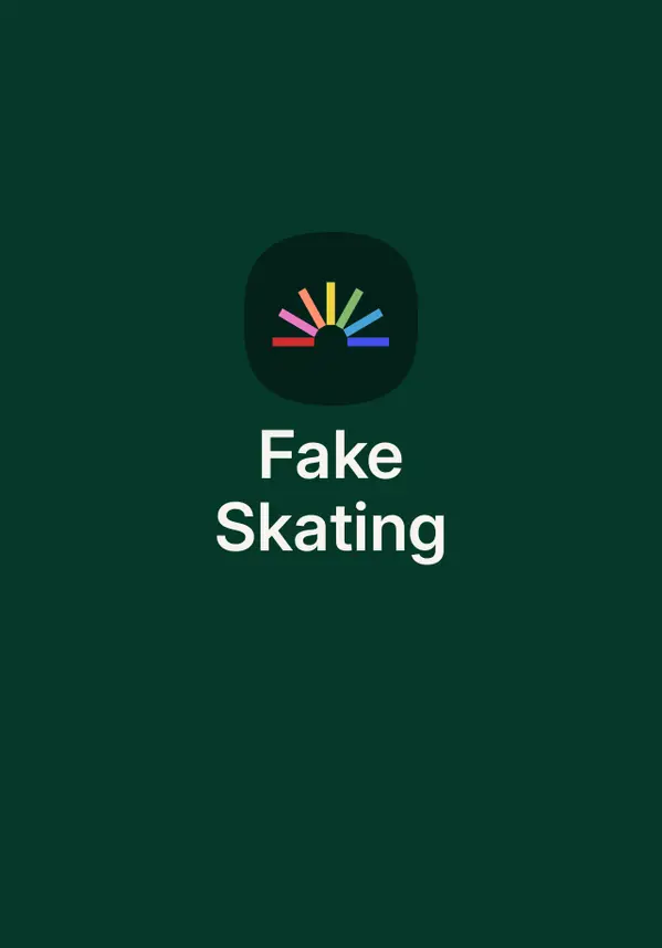 Fake Skating by Lynn Painter cover