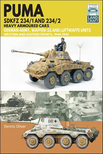 Puma Sdkfz 234/1 and Sdkfz 234/2 Heavy Armoured Cars book cover