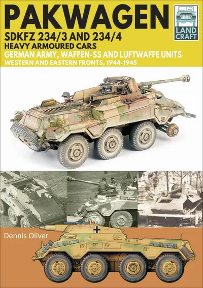 Pakwagen SDKFZ 234/3 and 234/4 Heavy Armoured Cars book cover