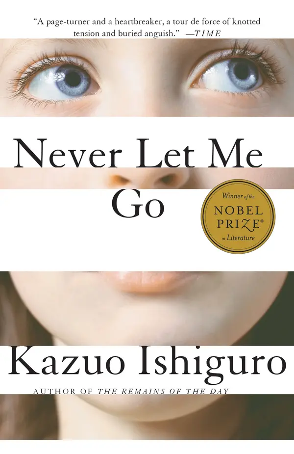 Never Let Me Go by Kazuo Ishiguro cover