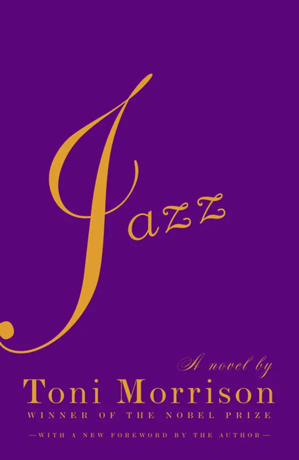 Jazz by Toni Morrison cover