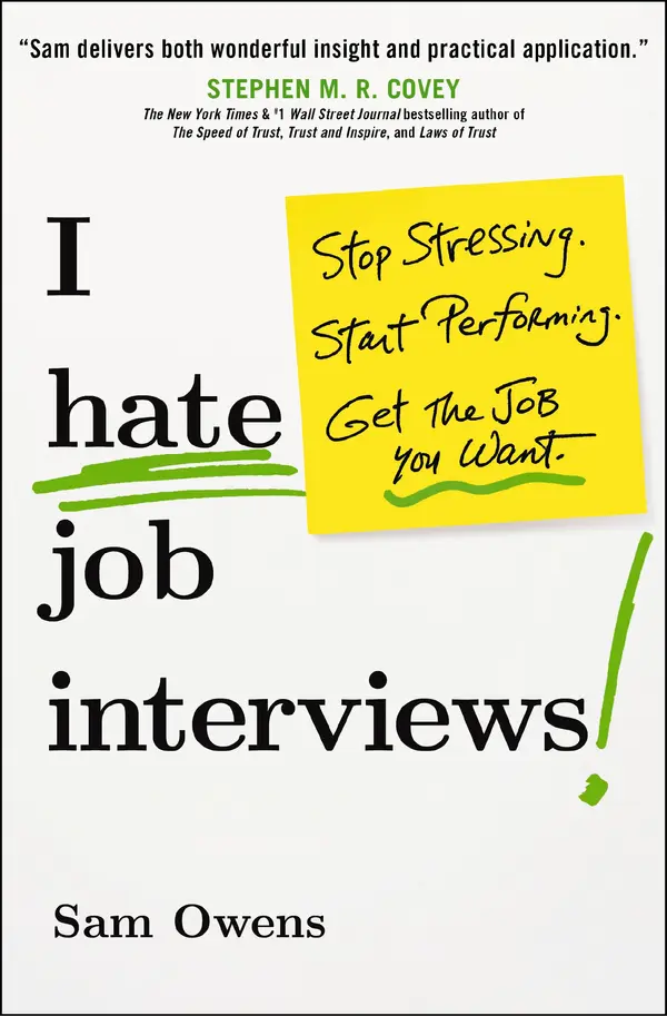 I Hate Job Interviews by Sam Owens cover