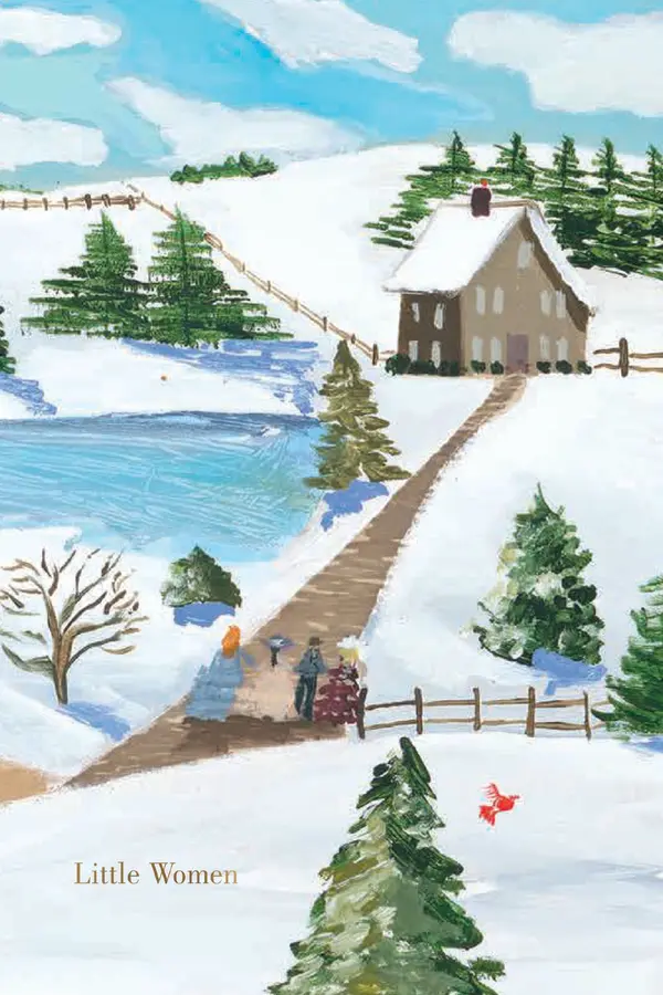 Little Women: Deluxe Painted Edition by Louisa May Alcott, Laci Fowler cover