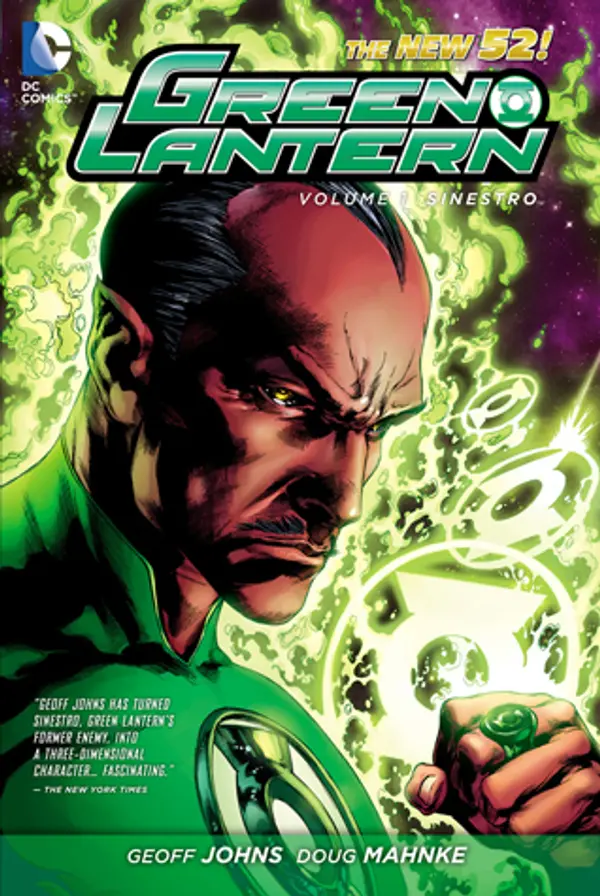 Green Lantern, Volume 1: Sinestro by Geoff Johns cover