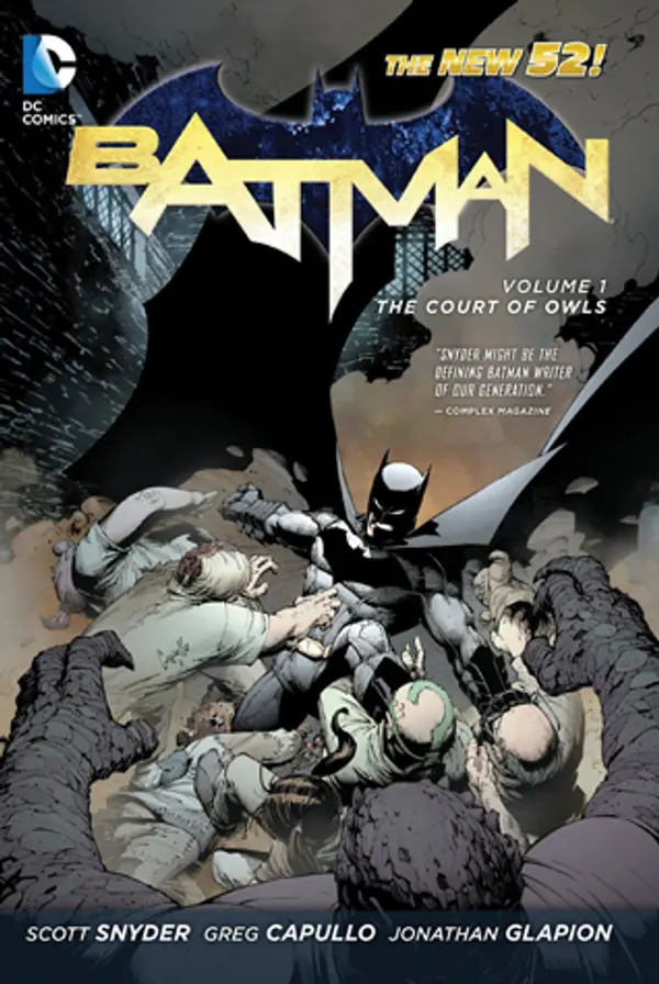 Batman, Volume 1: The Court of Owls by Scott Snyder cover