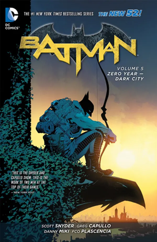 Batman, Volume 5: Zero Year – Dark City by Scott Snyder cover