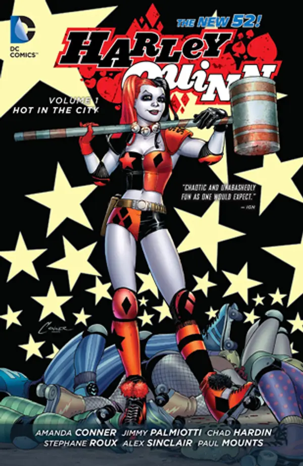 Harley Quinn, Volume 1: Hot in the City by Amanda Conner cover