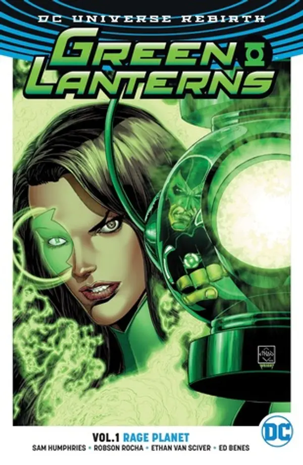 Green Lanterns, Vol. 1: Rage Planet by Sam Humphries, Geoff Johns cover