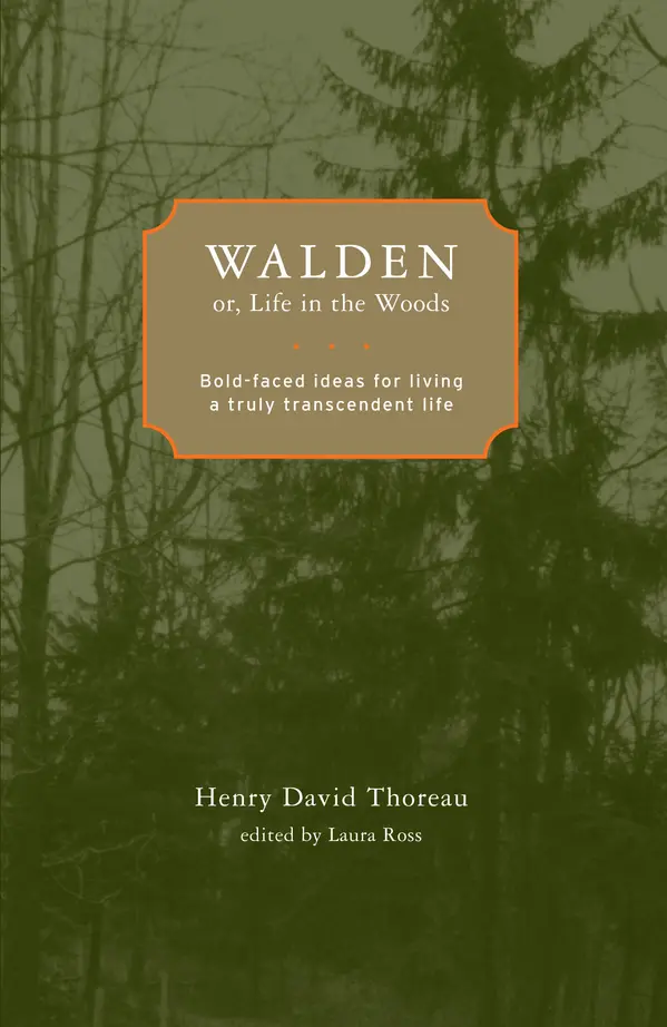 Walden; or, Life in the Woods by Henry David Thoreau, Laura Ross cover