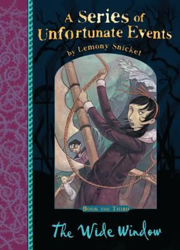 The Wide Window by Lemony Snicket cover