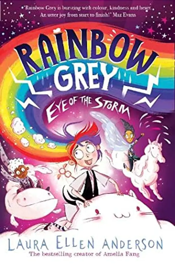 Eye of the Storm (Rainbow Grey #2) by Laura Ellen Anderson cover