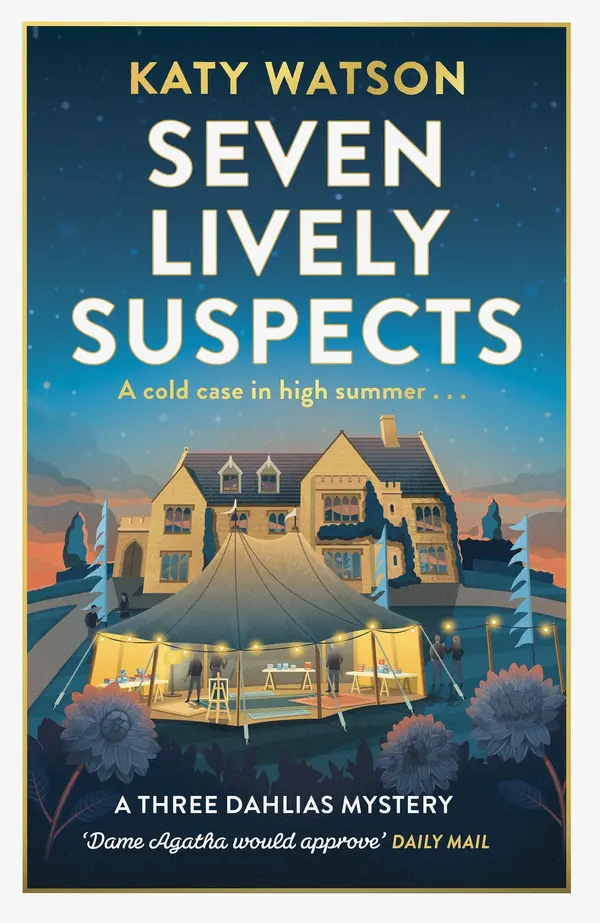 Seven Lively Suspects by Katy Watson cover