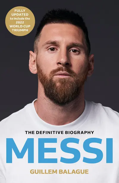 Messi book cover