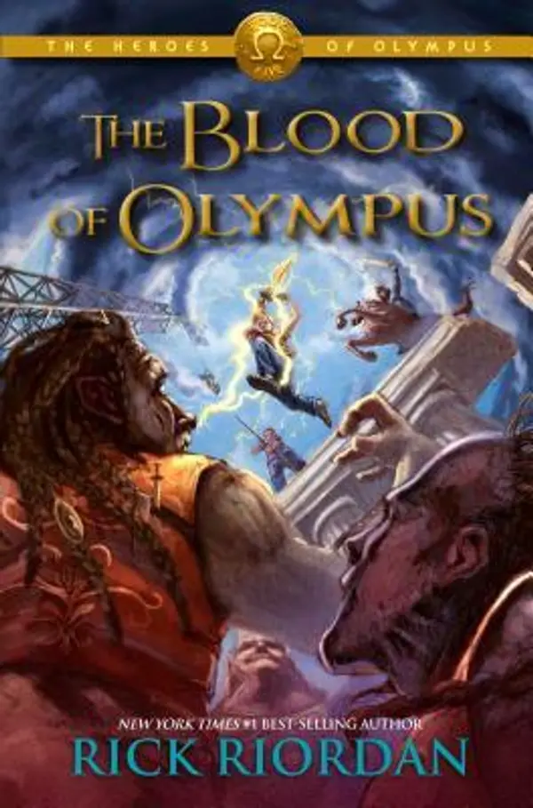The Blood of Olympus by Rick Riordan cover