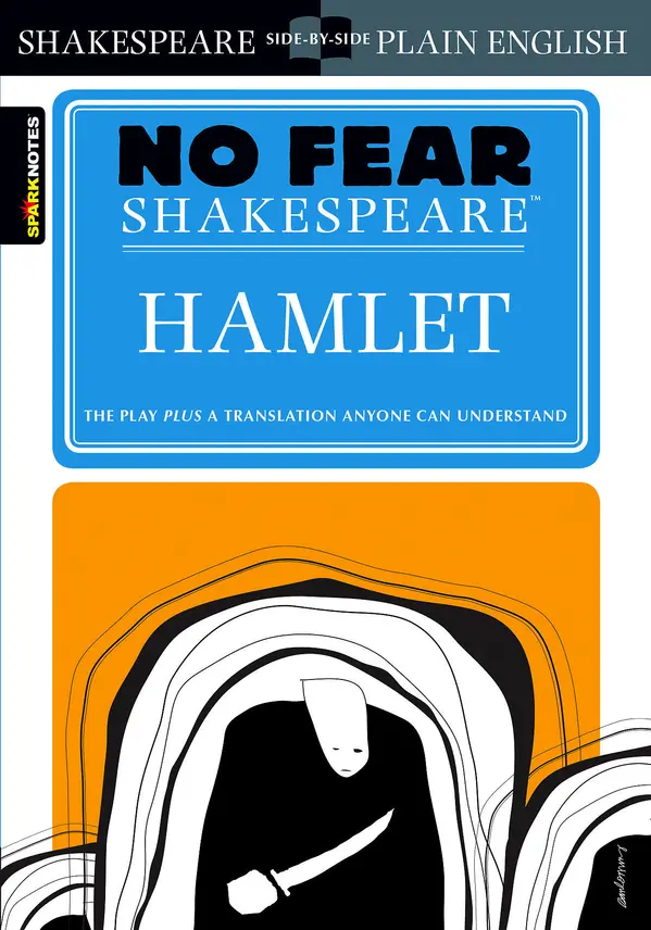 Hamlet by William Shakespeare, SparkNotes cover