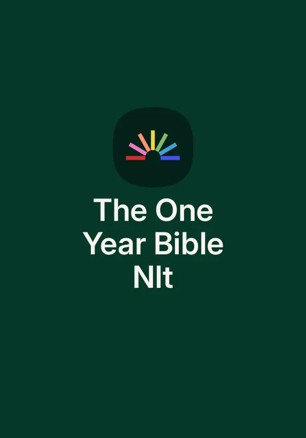 The One Year Bible Nlt by Tyndale cover