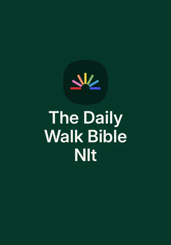 The Daily Walk Bible Nlt by Tyndale, Walk Thru the Bible cover