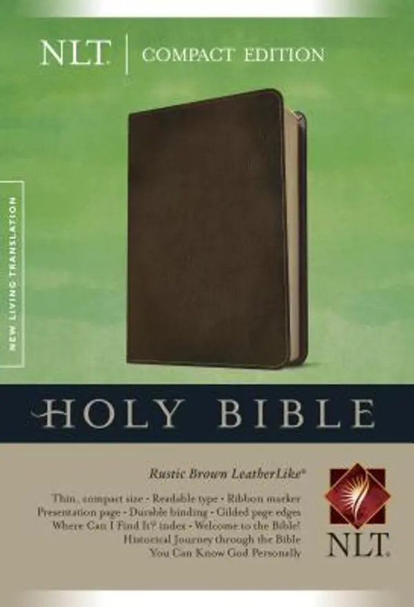 Compact Bible-NLT by Anonymous cover