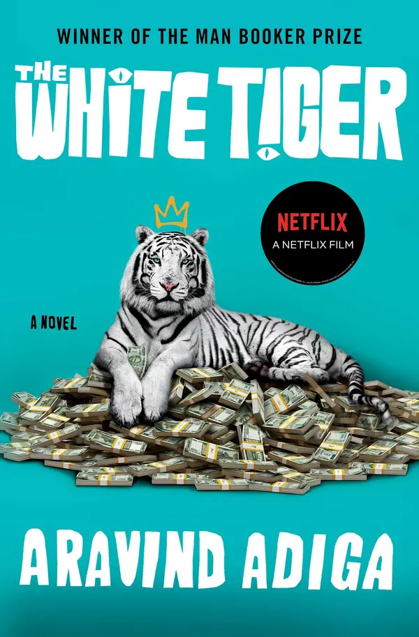 The White Tiger by Aravind Adiga cover