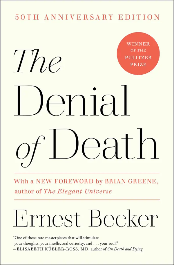 The Denial of Death by Ernest Becker cover