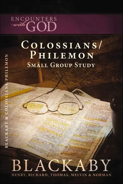 Colossians/Philemon book cover