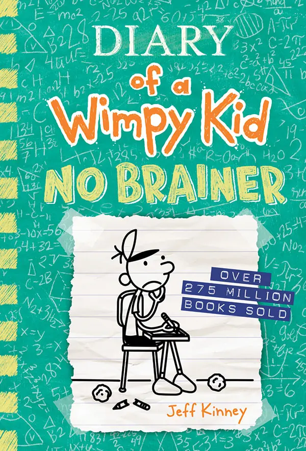 No Brainer (Diary of a Wimpy Kid #18) by Jeff Kinney cover