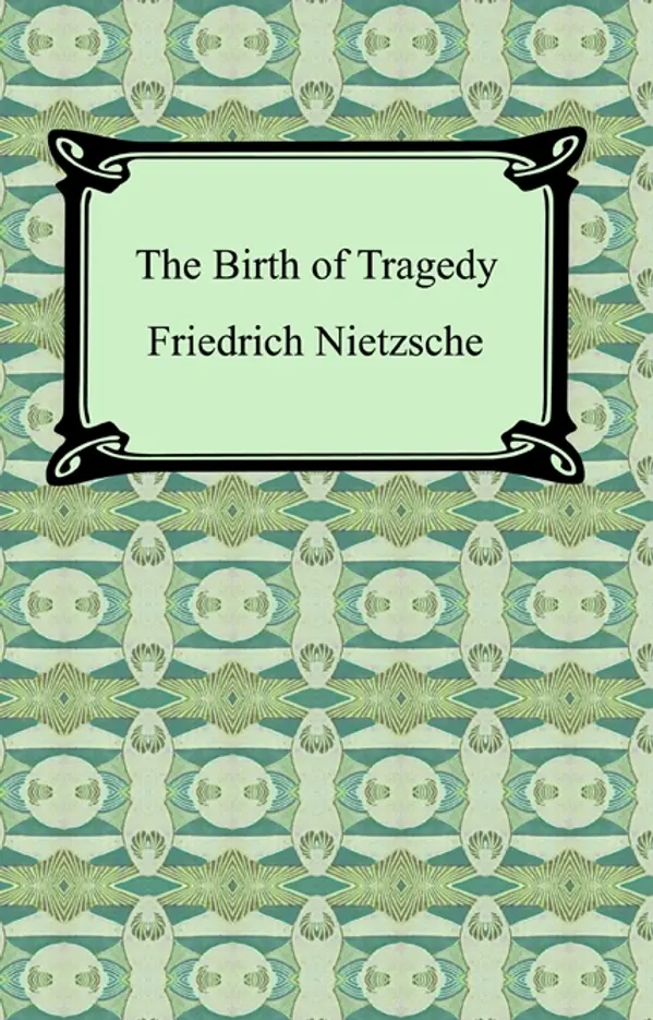 The Birth of Tragedy by Friedrich Nietzsche cover
