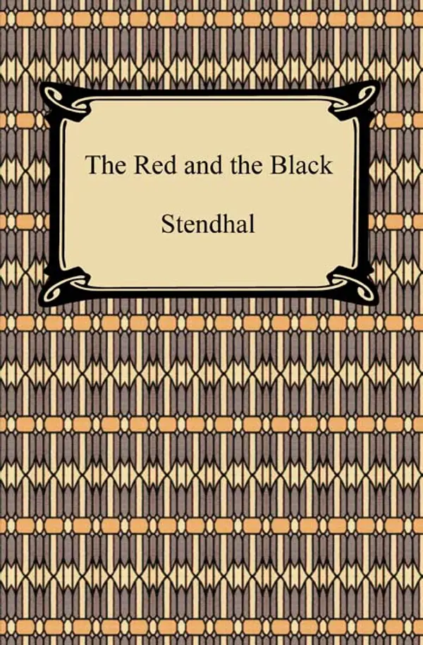 The Red and the Black by Stendhal cover