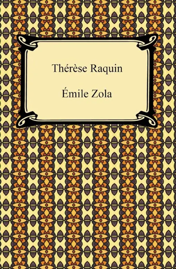 Thérèse Raquin by Émile Zola cover