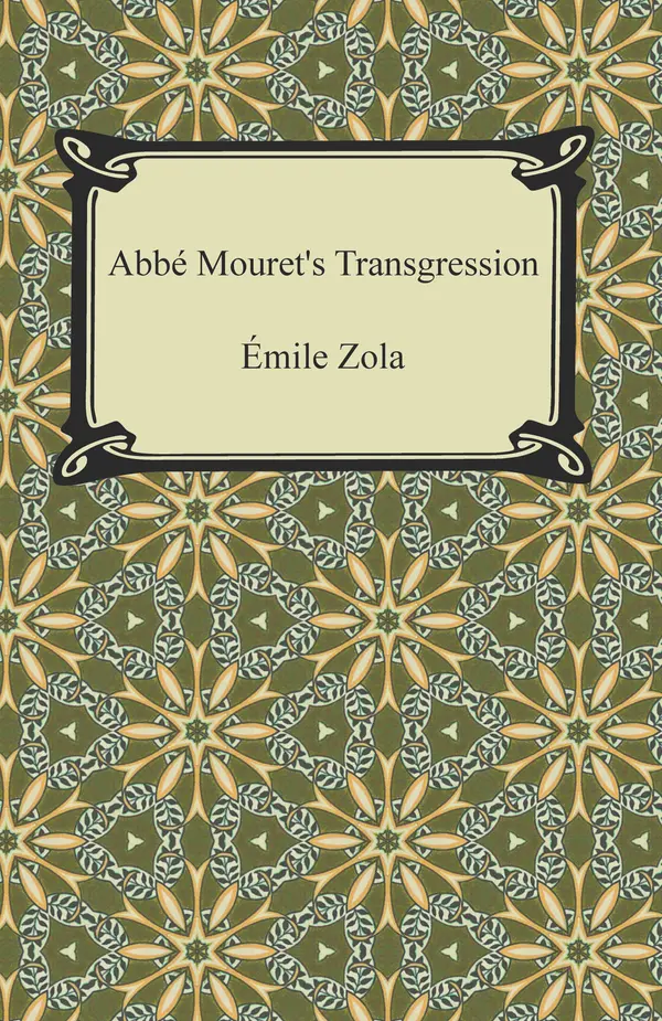 Abbe Mouret's Transgression by Emile Zola cover