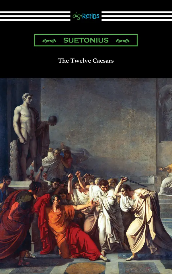 The Twelve Caesars by Suetonius cover