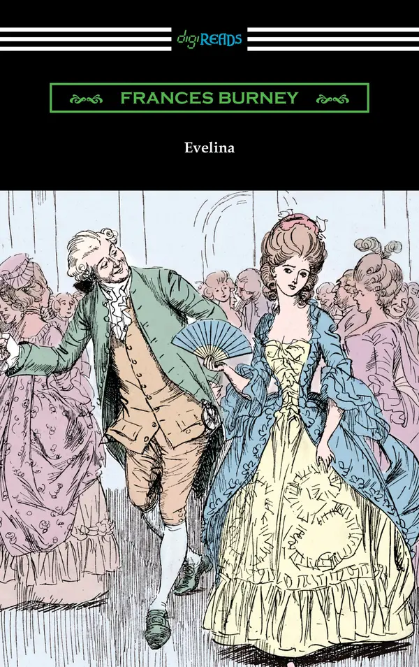 Evelina by Frances Burney cover