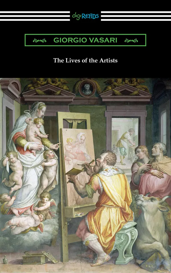 The Lives of the Artists by Giorgio Vasari cover
