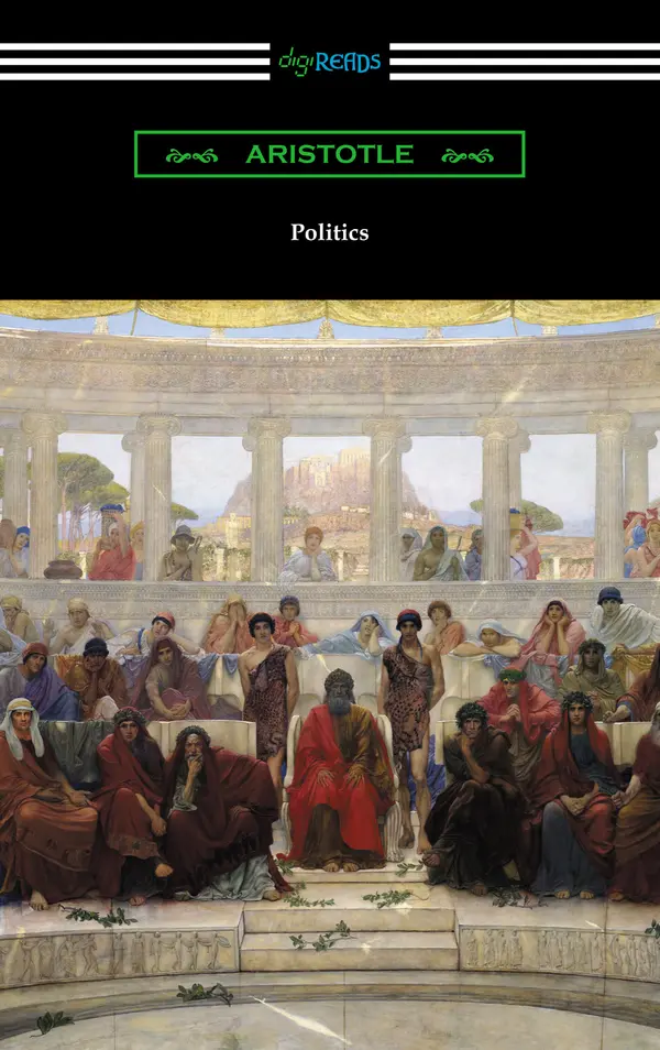 Politics by Aristotle cover