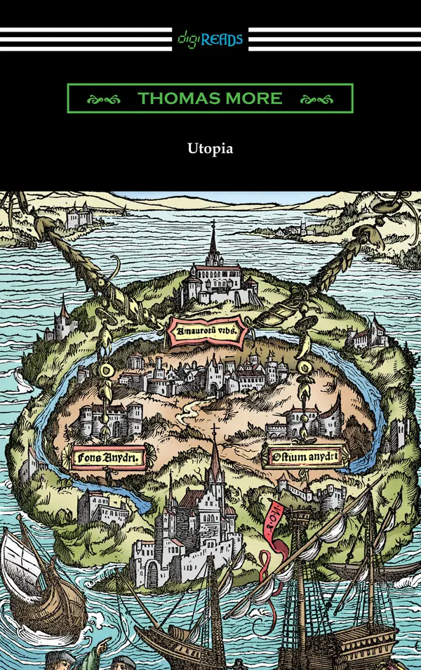 Utopia by Thomas More cover
