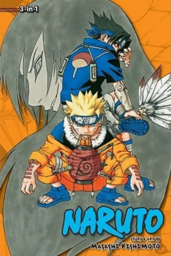 Naruto (3-in-1 Edition), Vol. 3: Includes Vols. 7, 8 & 9 (Naruto: Omnibus, #3) by Masashi Kishimoto cover