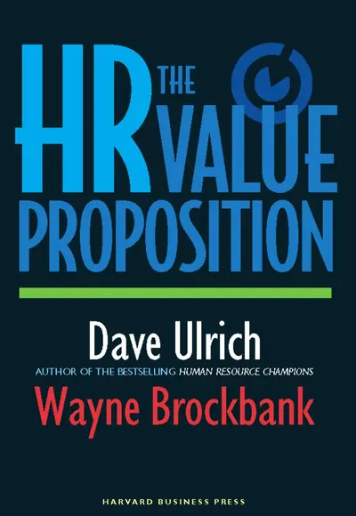 The HR Value Proposition book cover
