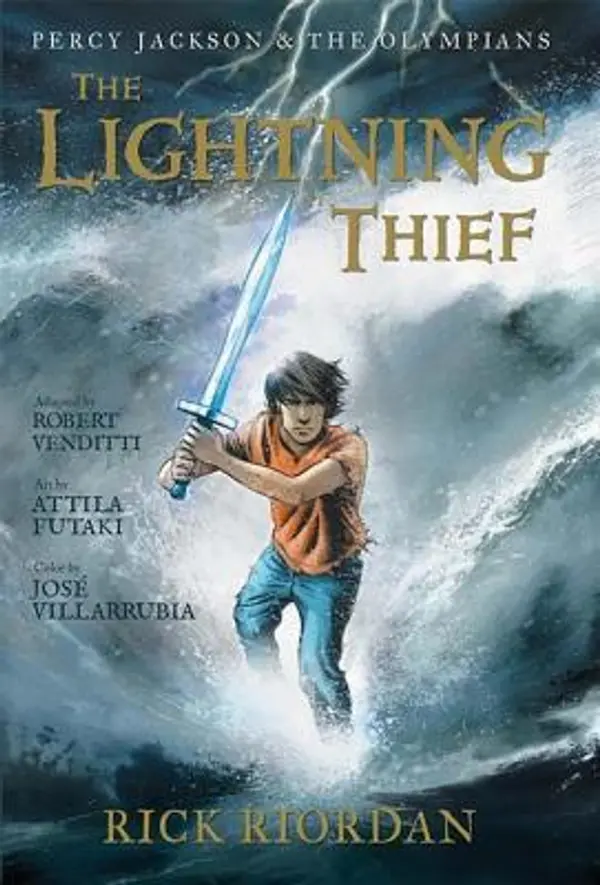 The Lightning Thief: The Graphic Novel by Robert Venditti cover
