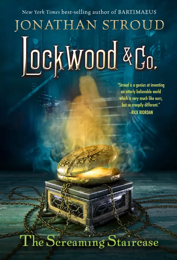 Lockwood & Co.: The Screaming Staircase by Jonathan Stroud cover