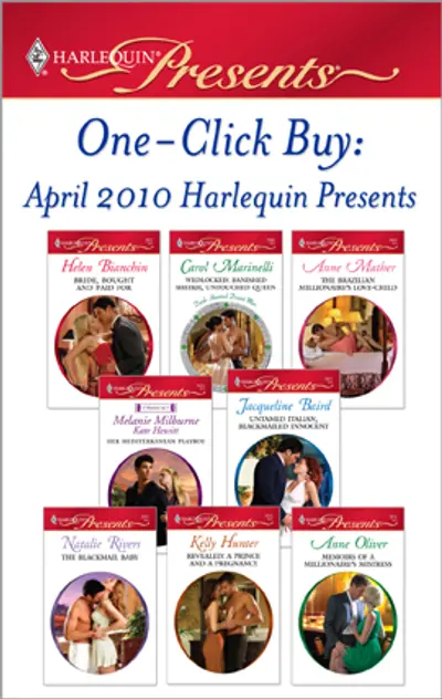 One-Click Buy: April 2010 Harlequin Presents book cover