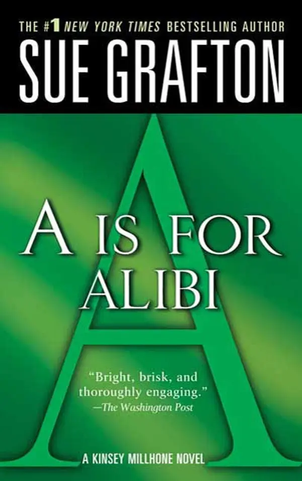 "A" is for Alibi by Sue Grafton cover