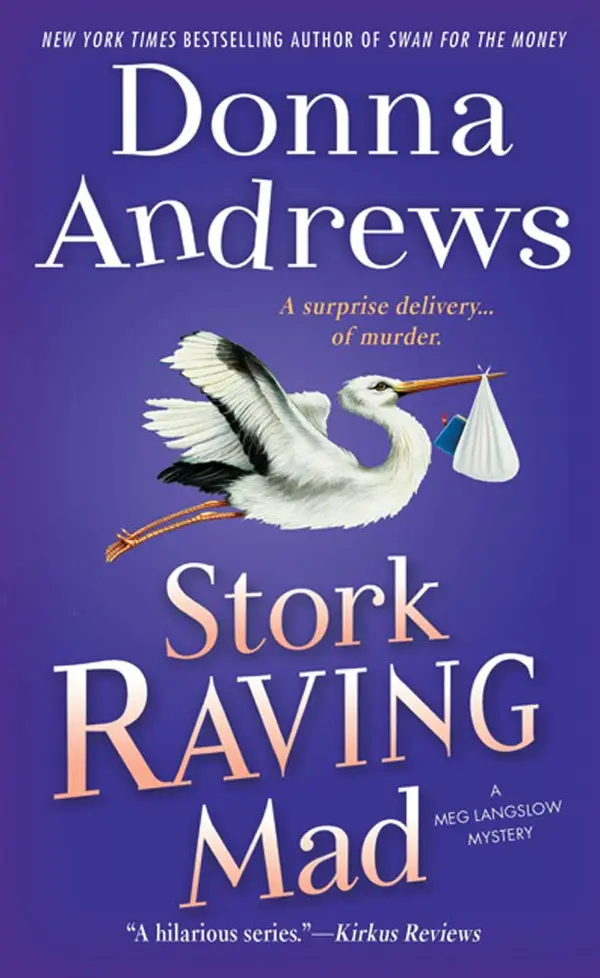 Stork Raving Mad by Donna Andrews cover